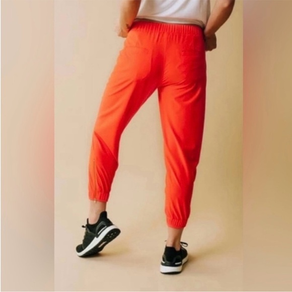 ALBION orange poppy jetsetter jogger pants size small - Picture 4 of 9